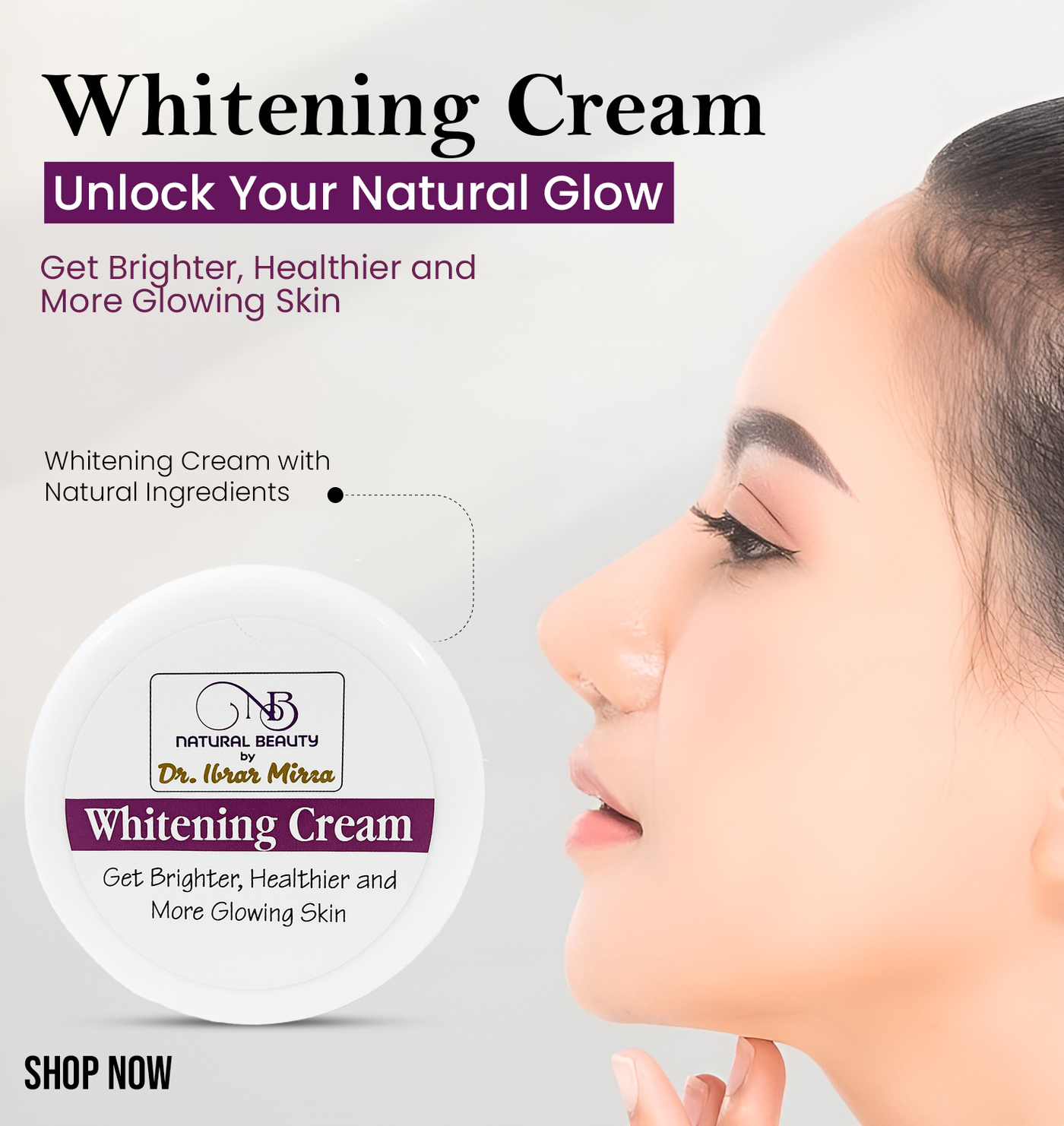 Natural Beauty Whitening Cream